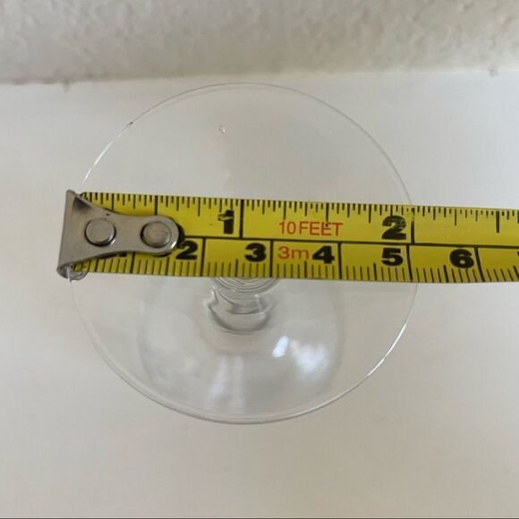 Set of 5 Vintage Sherry Glasses with Etchings Grape and Vine Leaves - Picture 10 of 10